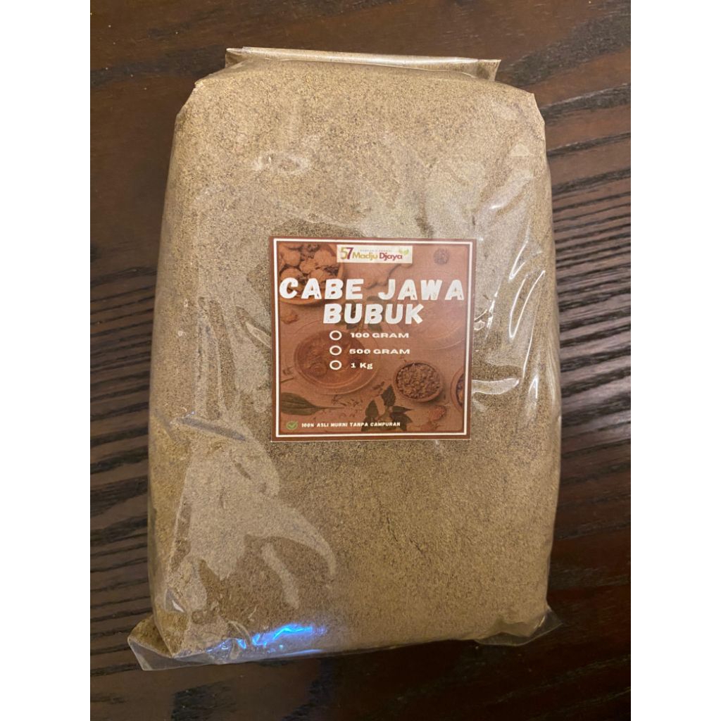 Cabe Jawa / Cabai Jawa Bubuk 500 gram asli 100% murni tanpa campuran
