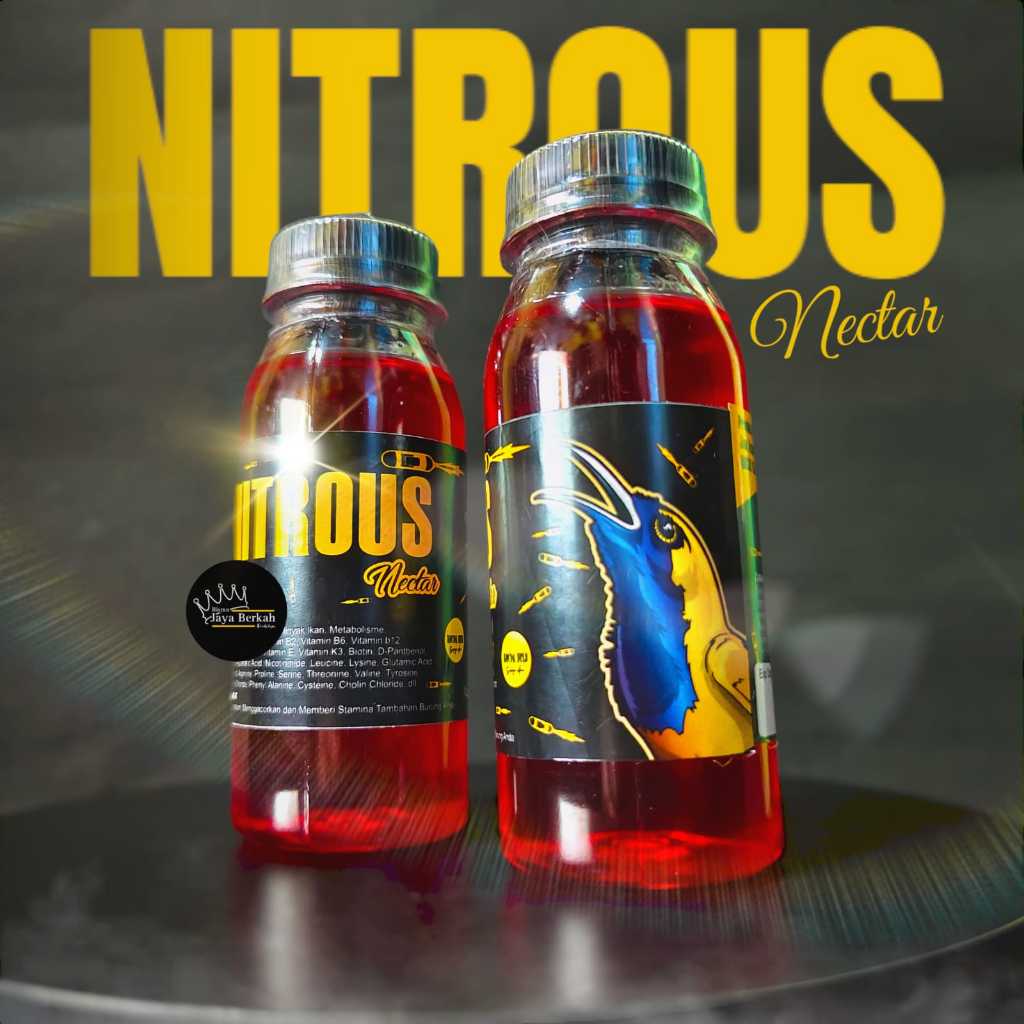 NITROUS NEKTAR PAKAN HARIAN VITAMIN SOGON KOLIBRI PLECI