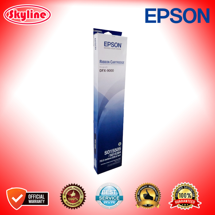 Printer Ribbon Epson DFX-9000 Ribbon Cartridge DFX 9000 DFX9000 Original Produk