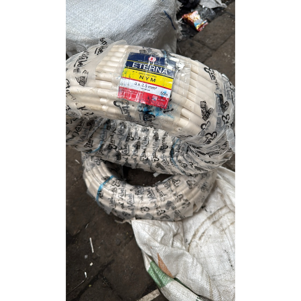 KABEL 3x2,5MM NYM ETERNA 100M SNI