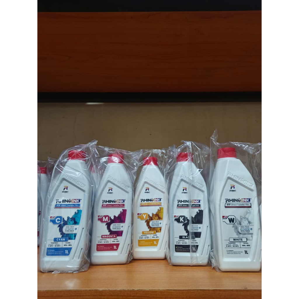 Kemasan Baru TINTA SABLON DTF RHINO HQ UNIVERSAL