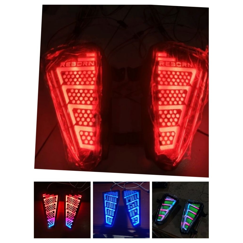 CUSTOM LAMPU SEIN MOBIL INNOVA REBORN FACELIFT RGB