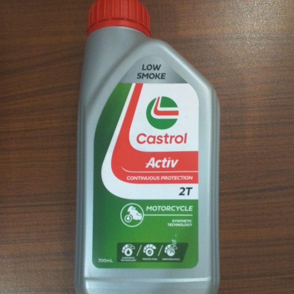 oli samping castrol 2T