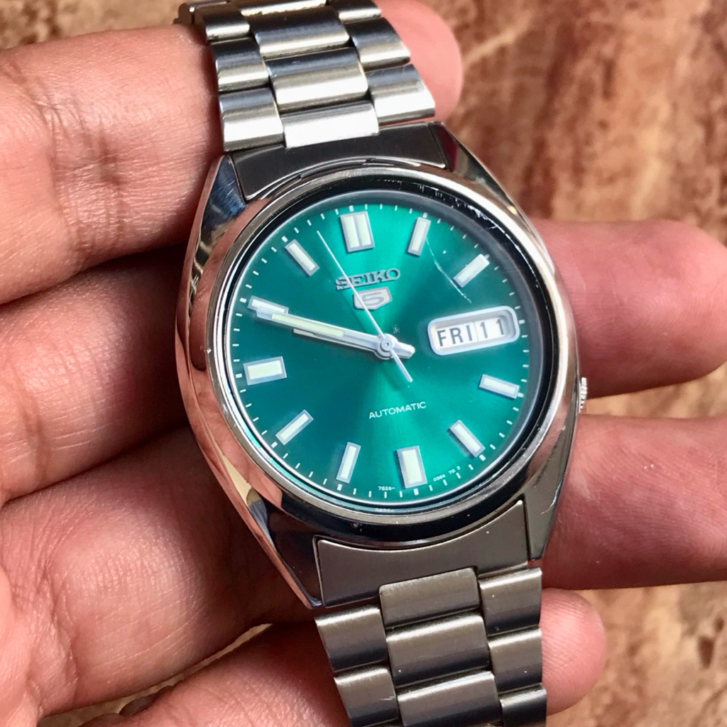Seiko SNX447 Green Jade Rare item. Automatic