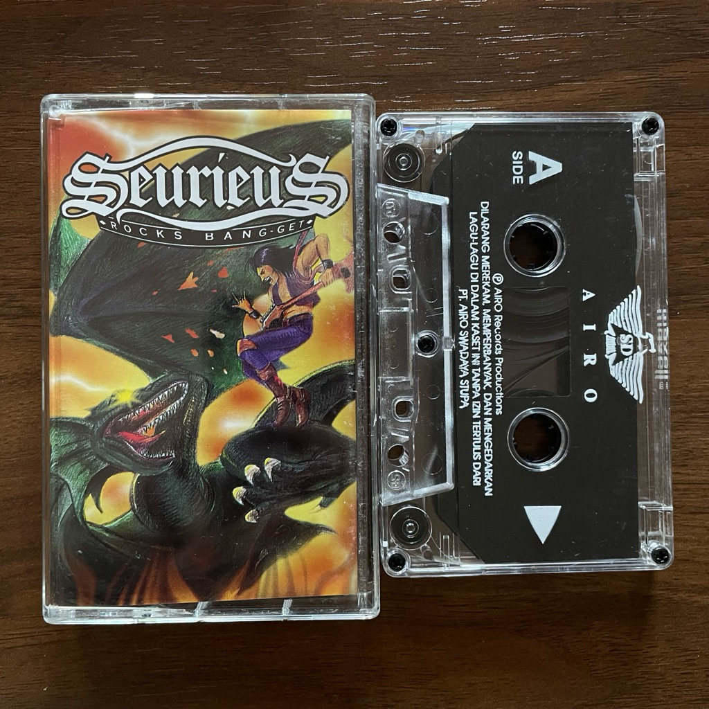 Kaset pita - Seurieus - Rocks Bang get