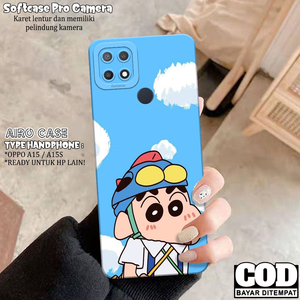 Softcase Oppo A15 / A15S - Fashion Case KARTUN - Casing Oppo A15 / A15S - Case Hp Oppo A15 / A15 Ter