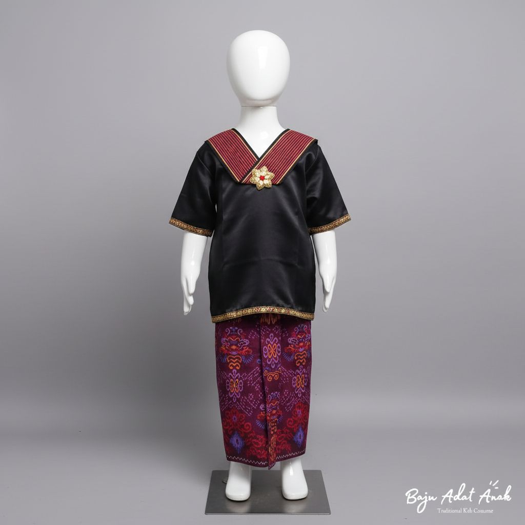Baju Adat Anak NTB Nusa Tenggara Barat Modifikasi | Baju Daerah NTB | Baju Adat NTB