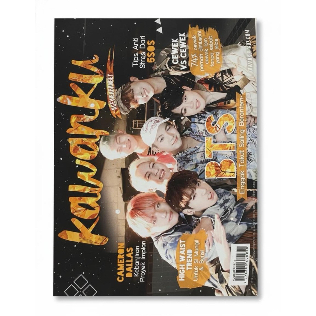 (Preloved) MERCH KPOP BUKU KPOP SCRAPBOOK MAJALAH EXO BTS EXO-L ARMY