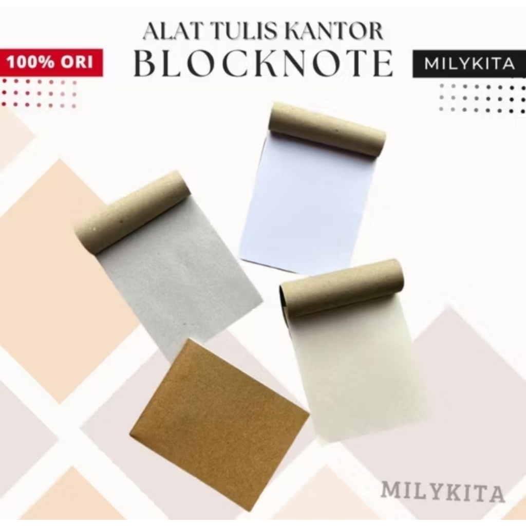 BUKU BLOCKNOTE NOTES MINI MEMO NOTA POLOS
