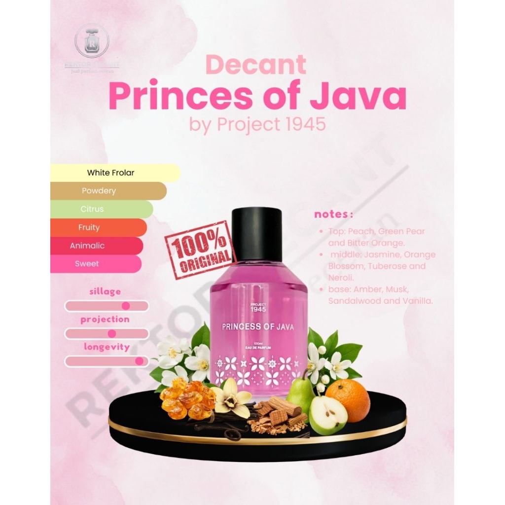 decant princess of java by project 1945