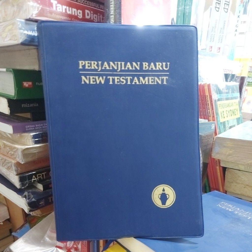 Buku ALKITAB PERJANJIAN BARU NEW TESTAMENT INDONESIA INGGRIS HOLY BIBLE