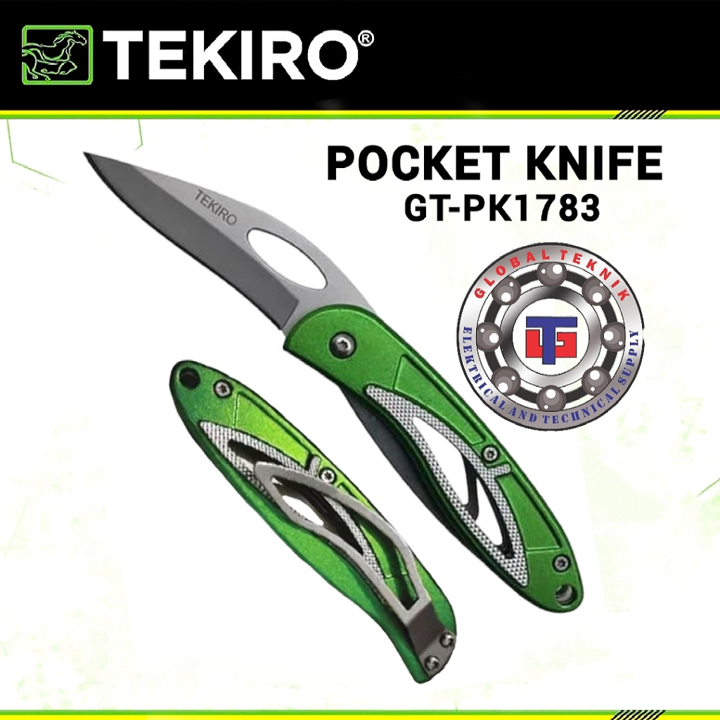 Tekiro Pisau Lipat Stainless - Pocket Knife GT-PK1783