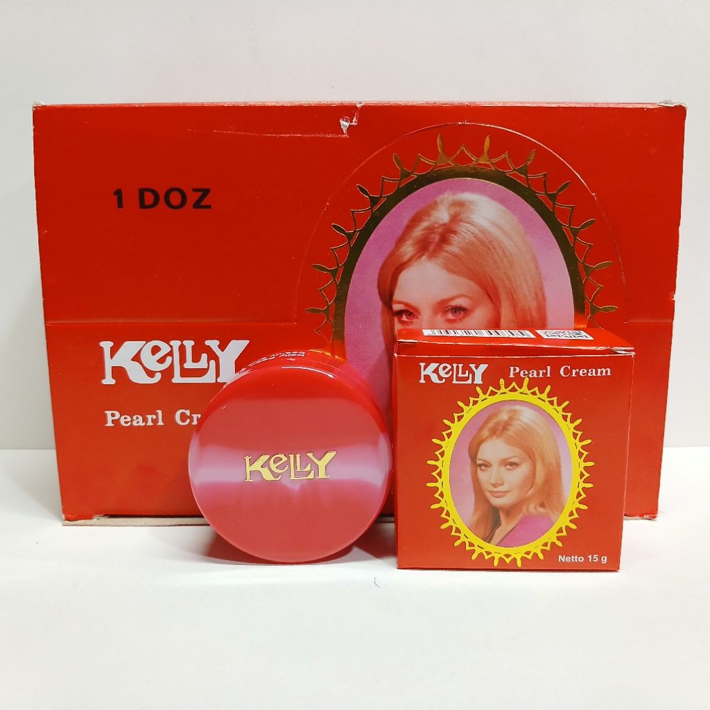 [ grosir lusian 12 pcs ] kelly pearl cream 15gr