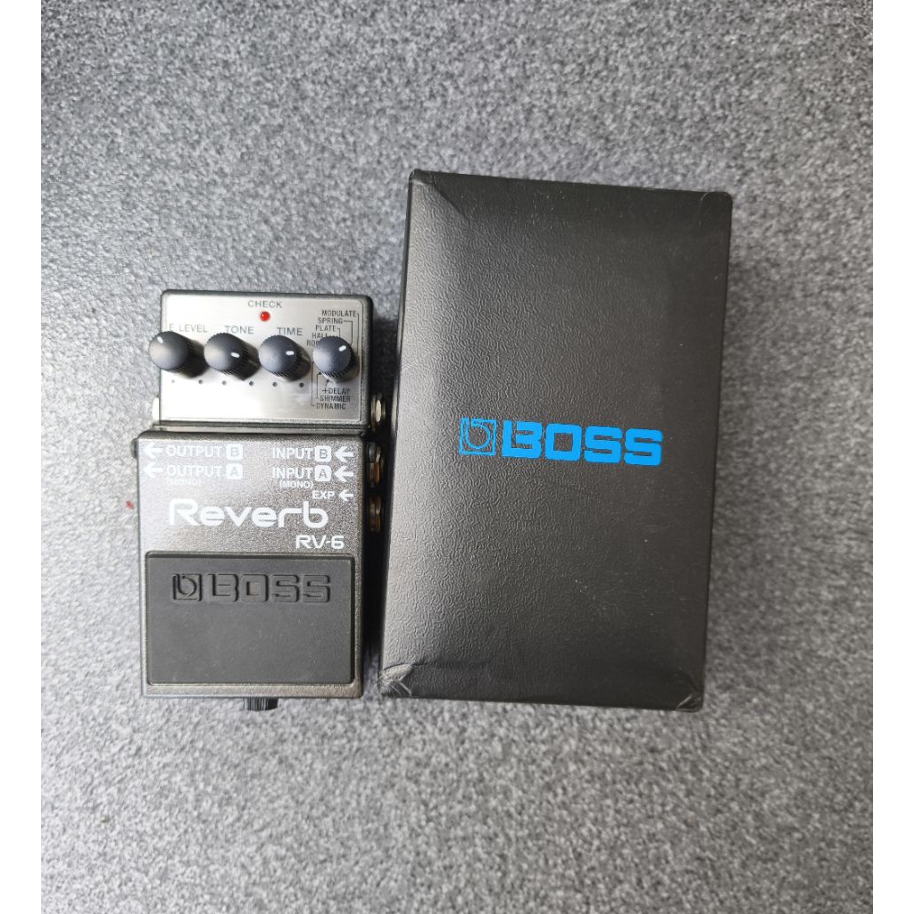 jual pedal efek Boss Reverb RV6