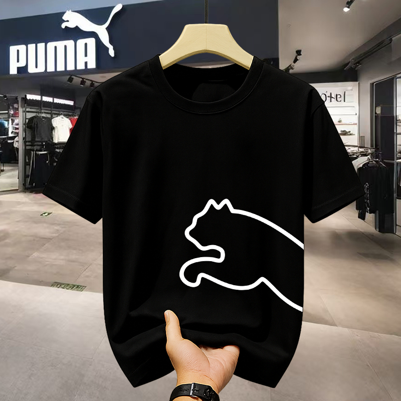 PUMA Kaos Pria Gaya Sport Casual – Nyaman untuk Kerja Santai & Jalan-jalan | T-Shirt Pria Katun