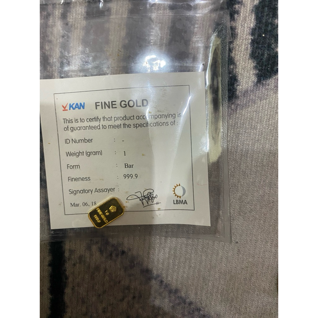 Emas Antam Retro 1 gram th 2018