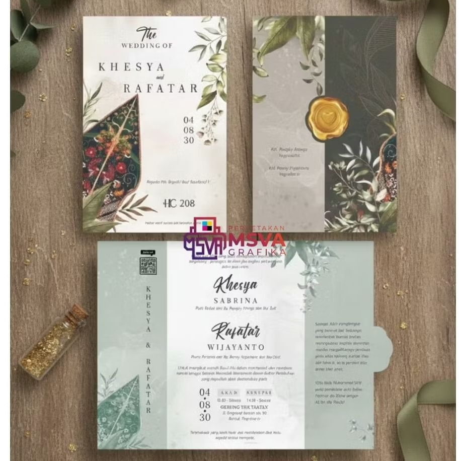 Undangan Pernikahan, Surat Undangan Pernikahan