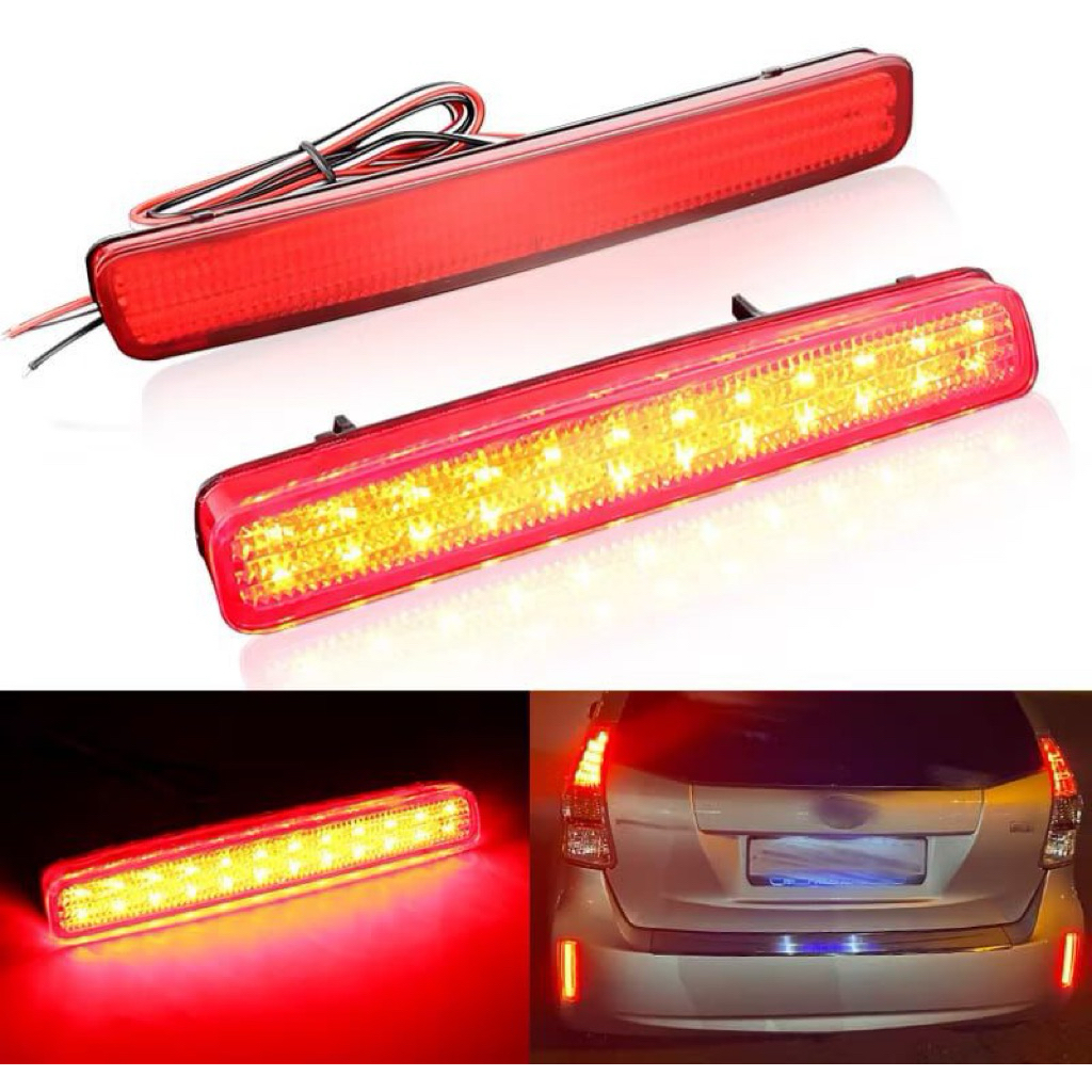 Reflector & Led Bemper Belakang (Mata Kucing) Daihatsu Sirion Model Myvi SE 1