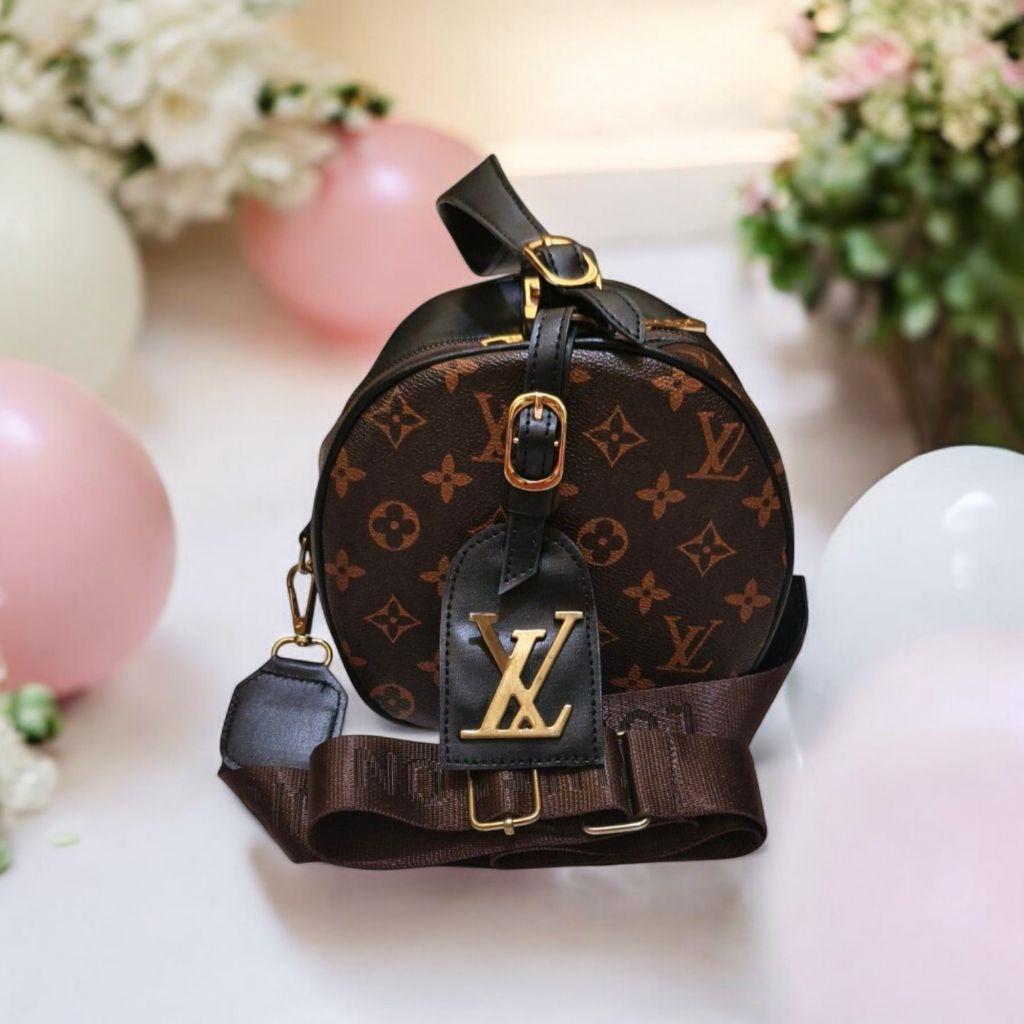 Tas slempang bulat import