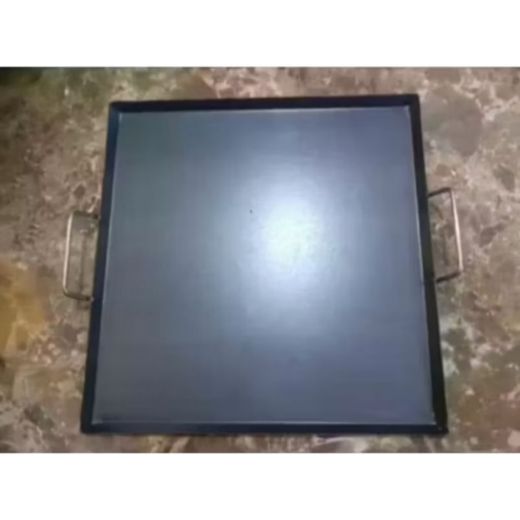 Wajan Pemanggang Roti Bakar Anti 35x35cm Lengket Serbaguna / Plat Pemanggang Datar Martabak telor