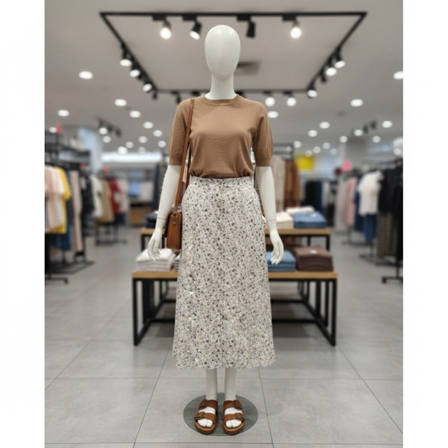 rok A line retro girl