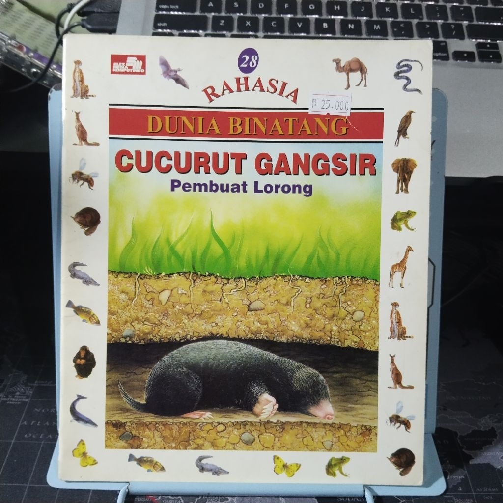 Buku anak Rahasia Dunia Binatang 28 - CUCURUT GANGSIR PEMBUAT LORONG