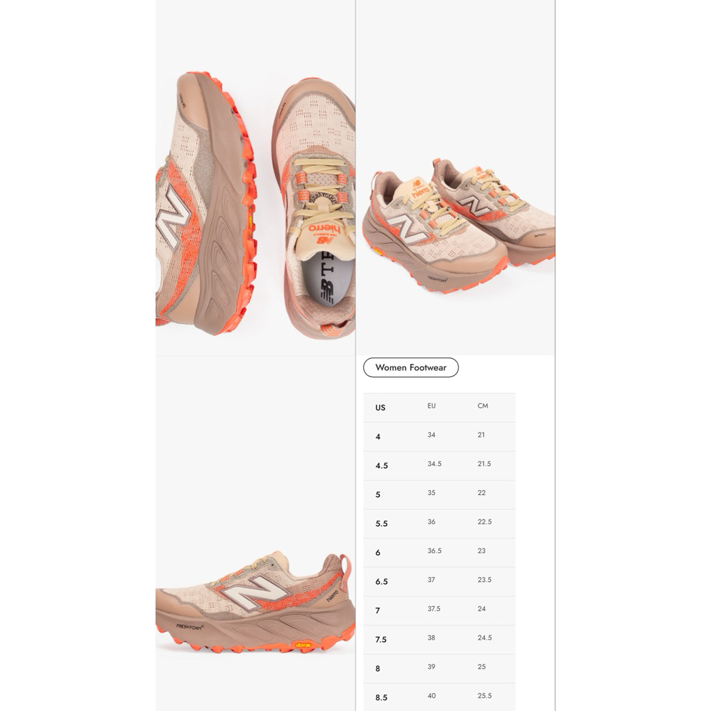 new balance fresh foam x hierro v9 - brown