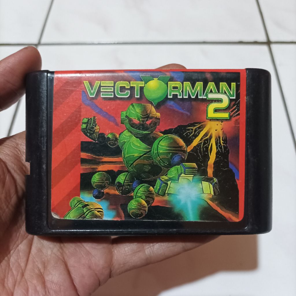 Original Kaset Sega Mega Drive Vectorman 2 Japan