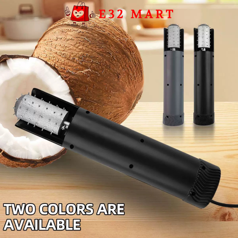 E32 - Parutan Kelapa Elektrik Portable | Mesin Parut Kelapa Listrik Mini, Praktis, Cepat & Efisien