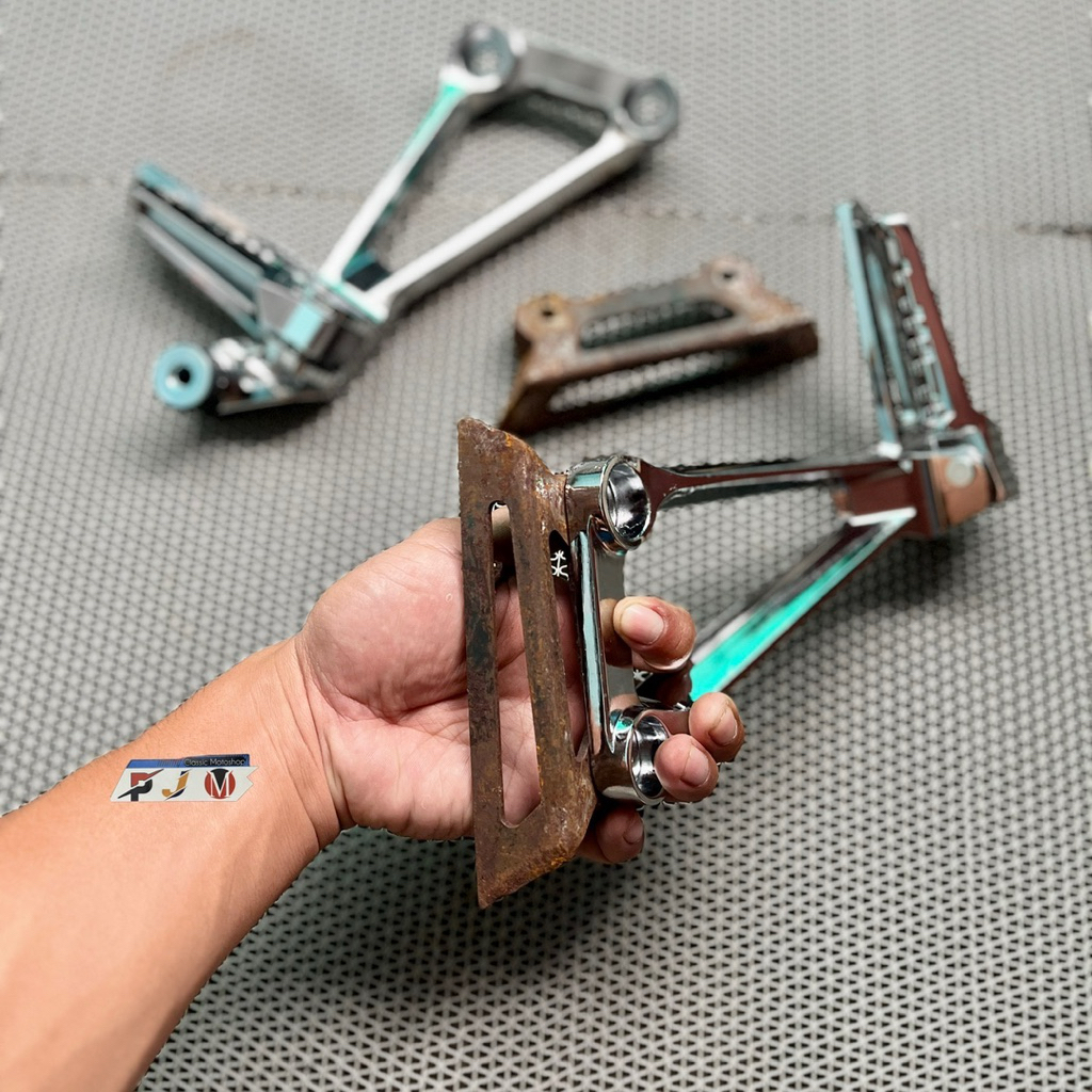 Dudukan Foostep k15 k45 cbr650 Pangkon Postep Handmade Super Tebal Grade A