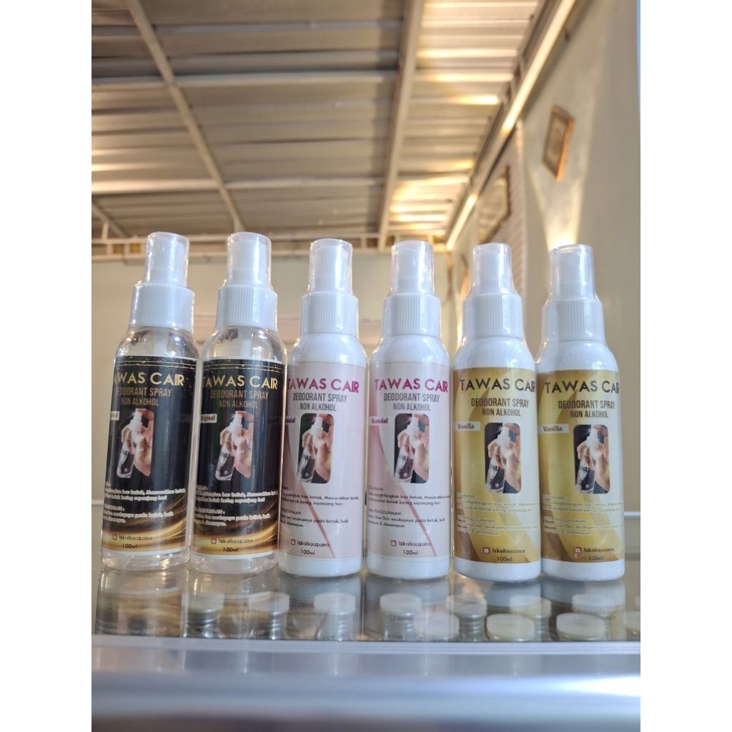 Tawas Spray penghilang bau ketiak ukuran 100ml