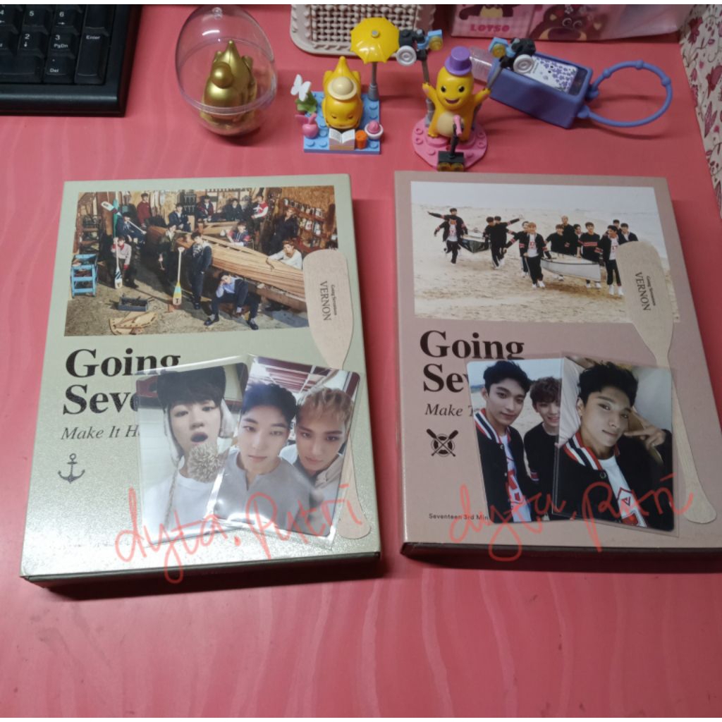 [ official ] Seventeen album BEAM HXW HOSHI dan GOING SEVENTEEN - Make The Seventeen ver - Make It H