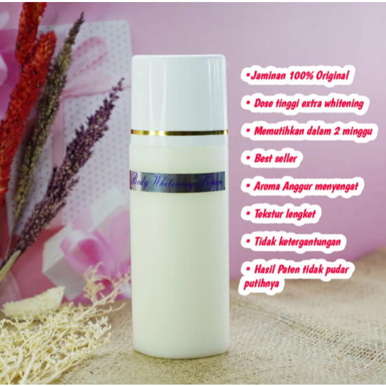 [ORIGINAL] HB SUPER ANGGUR PEKAT/GELL/PLUS ++ 004001 EXTRA WHITENING HANDBODY LOTION PEMUTIH BADAN