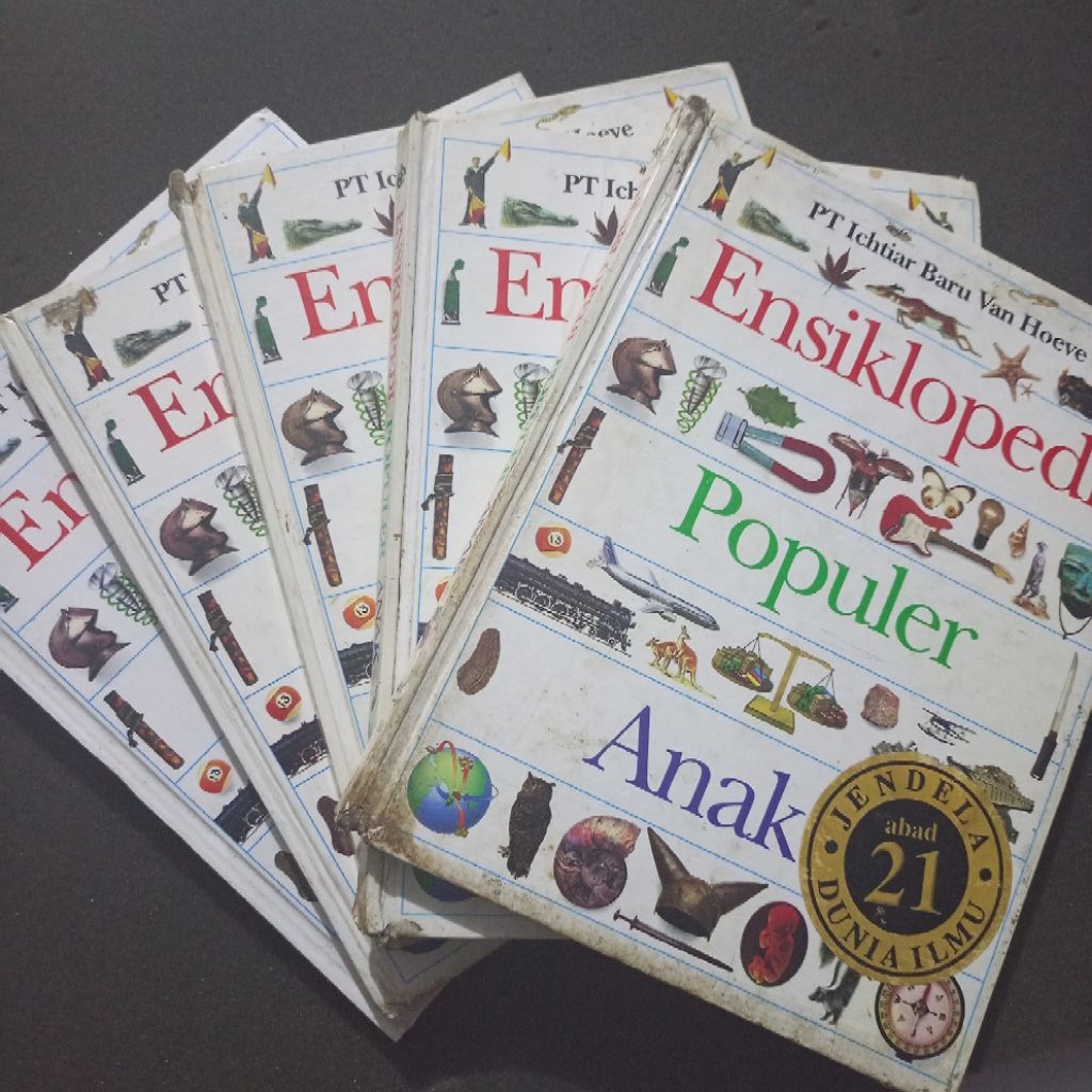 BUKU ENSIKLOPEDIA ANAK POPULER || PAKET KOLEKSI "ENSIKLOPEDIA ANAK POPULER" JILID 1,3,4,5,6 || BUKU 