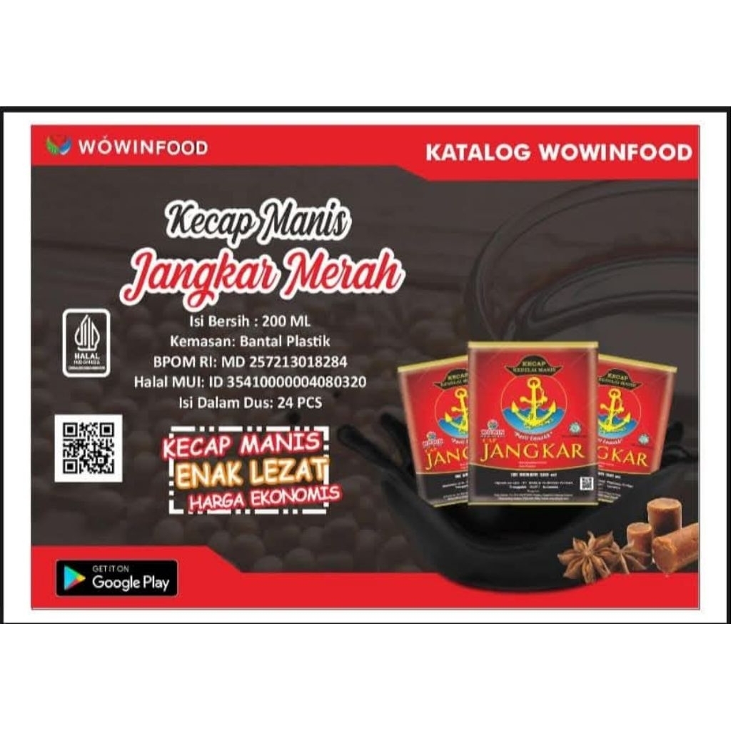 kecap saset manis jangkar merah