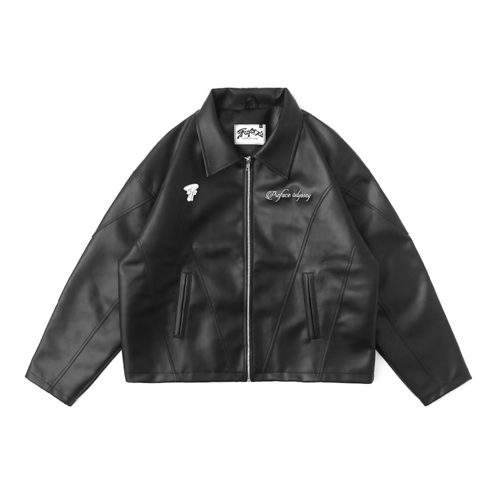 PREFACE LEATHER JACKET S