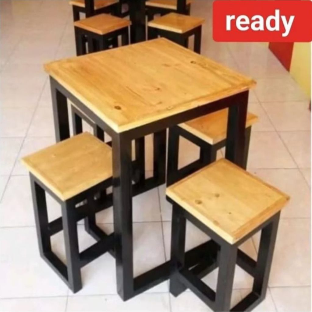 Meja Kursi Cafe / Meja Kursi Resto / Meja Kursi Outdoor