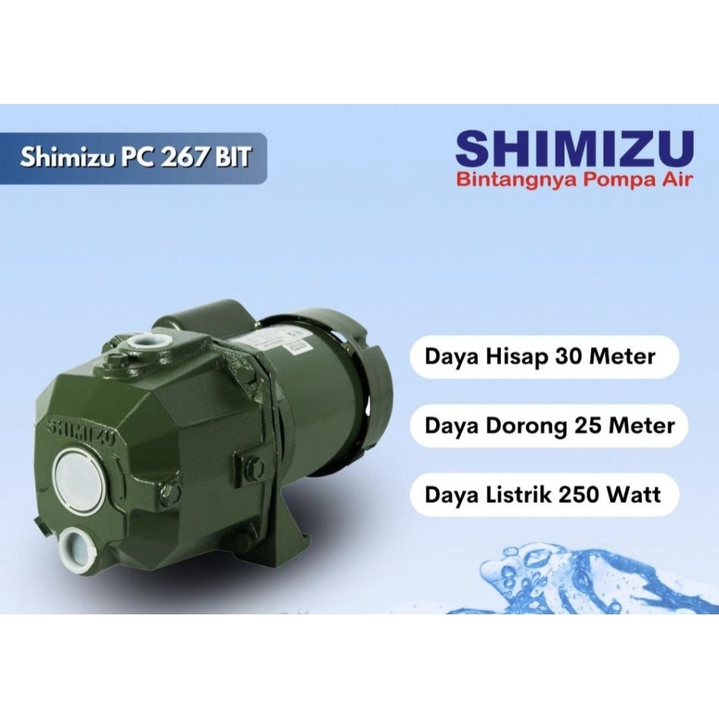POMPA AIR SHIMIZU JET PUMP PC 267 BIT