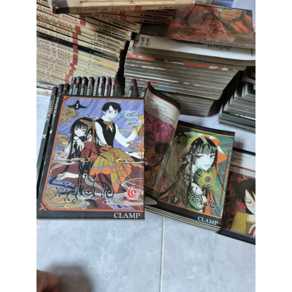 xxxHOLIC VOL 1 SD 19 | CLAMP | LEVEL COMIC | EKS RENTAL KOMIK / MANGA
