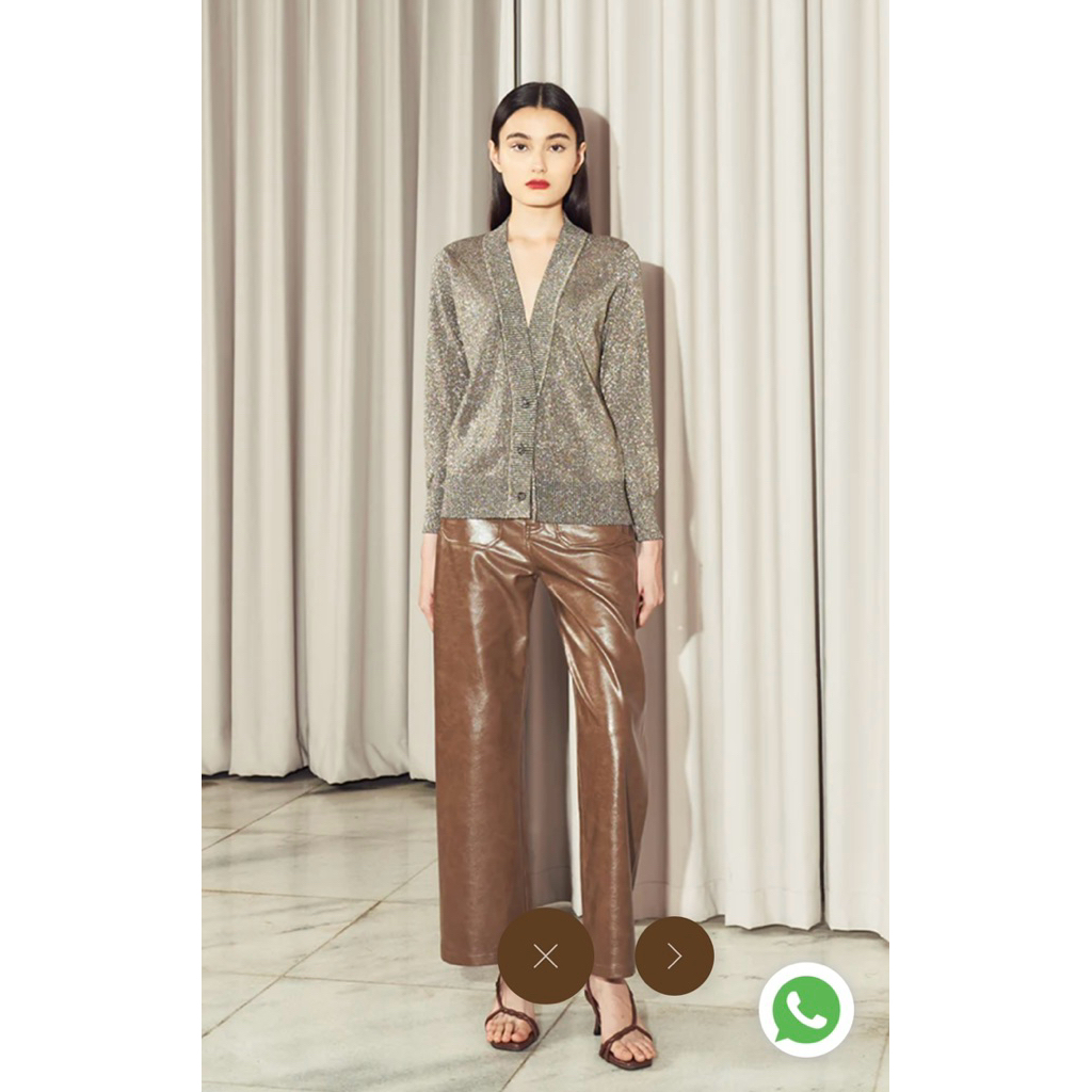 DUMA CLEO METALLIC CARDIGAN