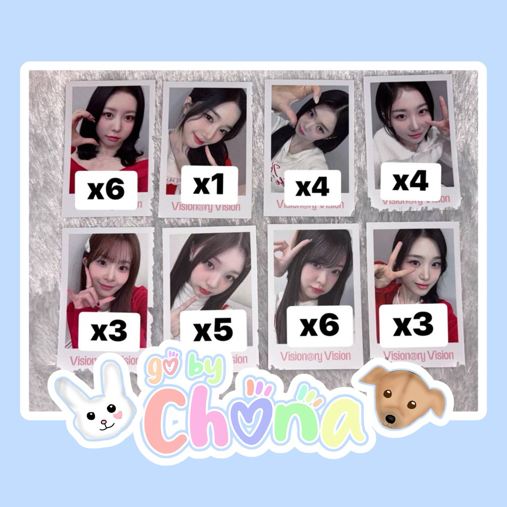 HYERIN YOOYEON NAKYOUNG YUBIN KAEDE KOTONE YEONJI NIEN SOHYUN XINYU LYNN JIYEON PHOTOCARD BENEFIT EV
