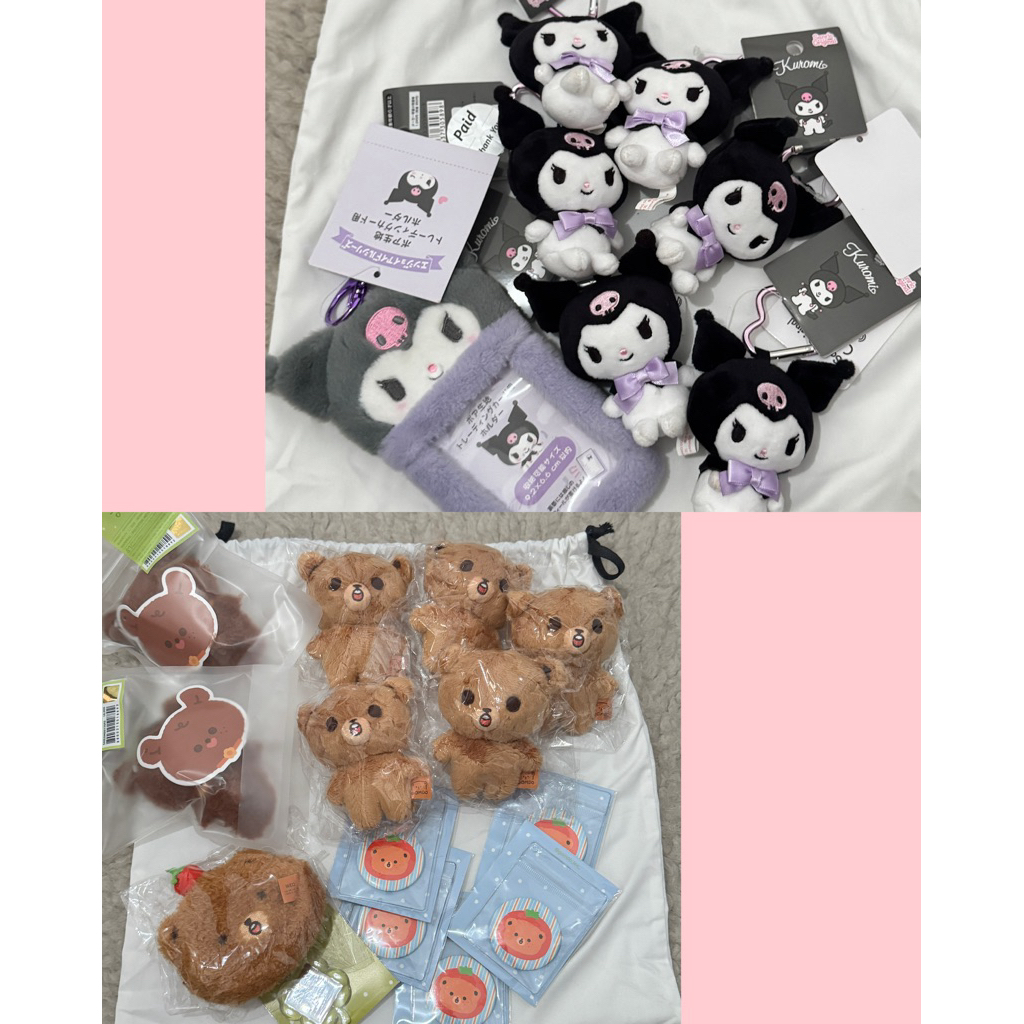 Gomdo Lee Hechan/ Som Mong Chill Haechan/ Sanrio Kuromi Keyring / Kuromi PC Holder