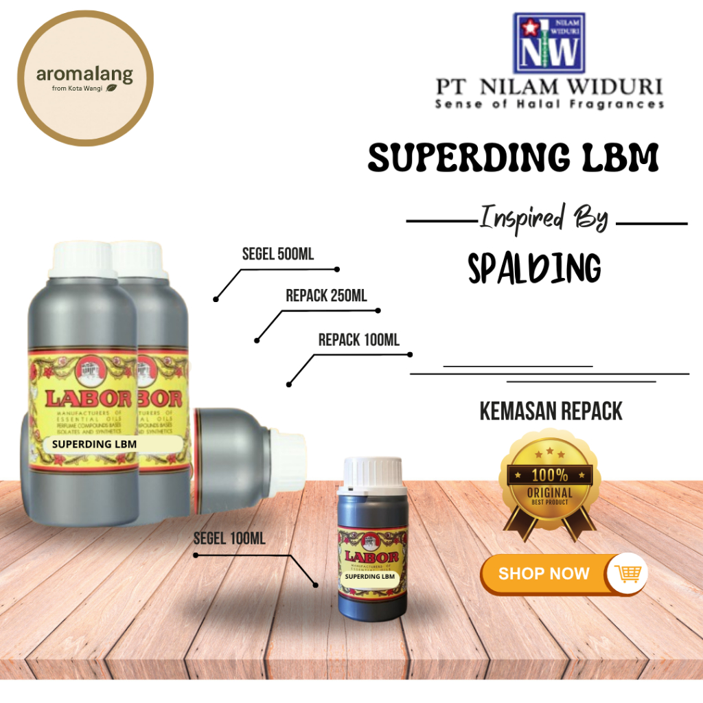 SUPERDING LBM BY LABOR PARFUM BIBIT | SEGEL 500ML | SEGEL 100ML | REPACK 250ML | REPACK 100ML