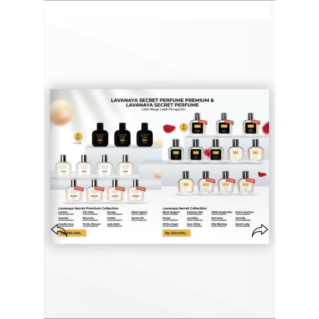 Lavanaya Secret Perfume Premium Lebih Wangi,Lebih Percaya Diri