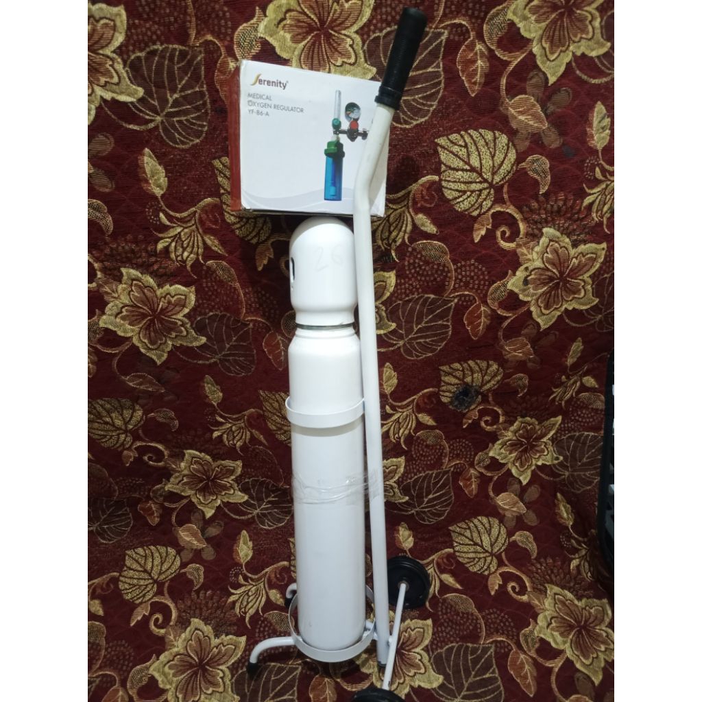 tabung oksigen 02 0.5m3 & 2m3 lengkap