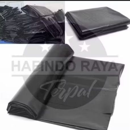 Kolam kotak bahan hdpe geomembran 500 mikron 5x2 meter tinggi 50cm