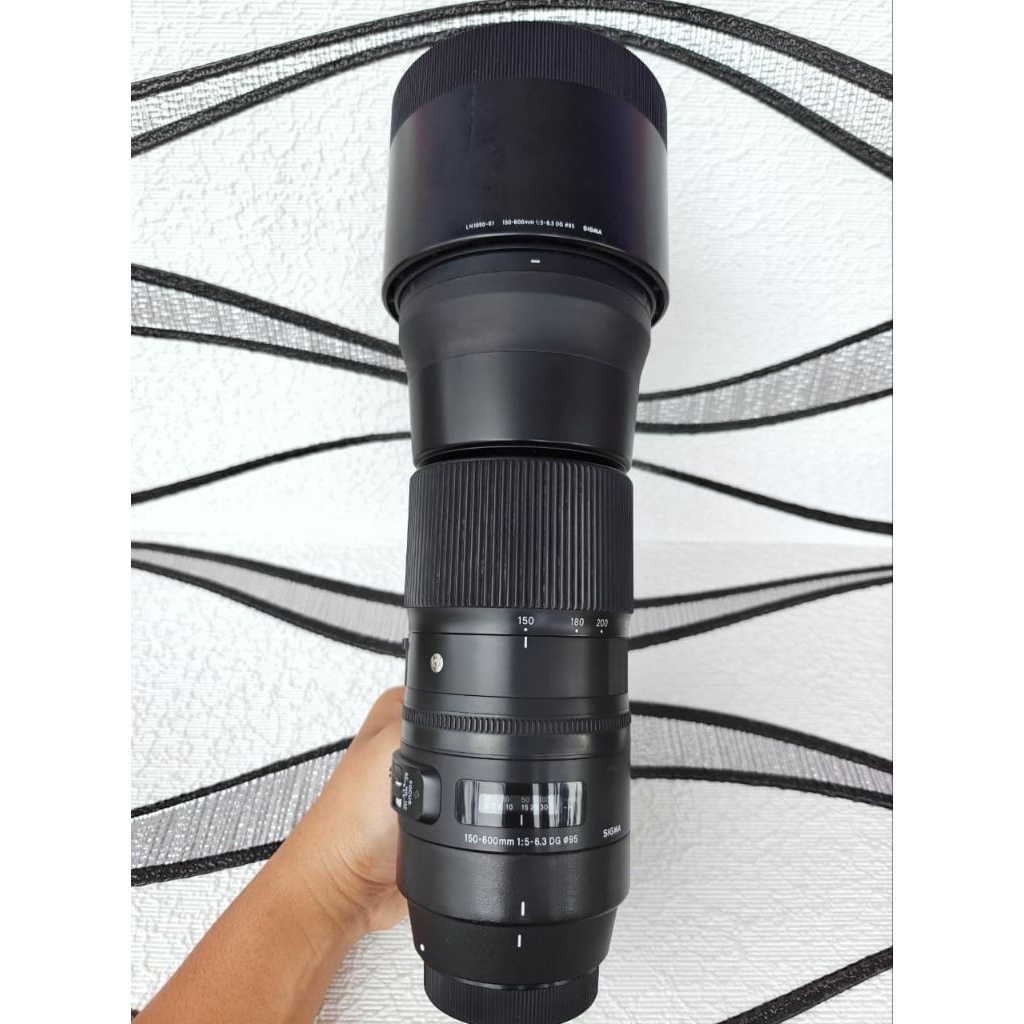 Lensa Sport - Lensa SIGMA 150-600mm F5-6.3 DG C For Canon Fullframe Cocok Buat Sport