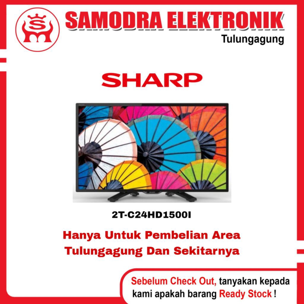 LED SHARP 2T-C24HD1500I | Led 24 Inch Digital Tv Sharp