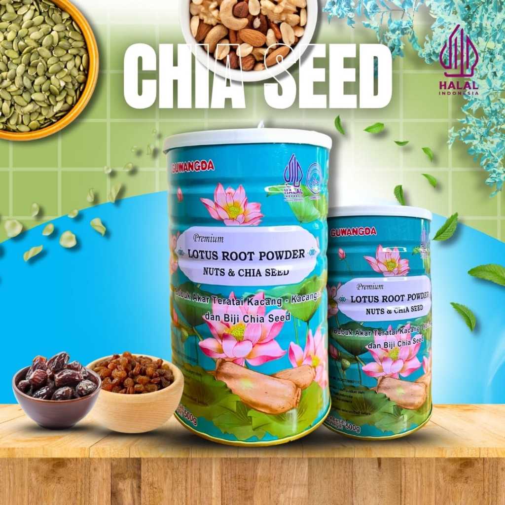 Oufen Lotus Root Powder - Sup Teratai Almond 500gram [ BPOM - HALAL ]