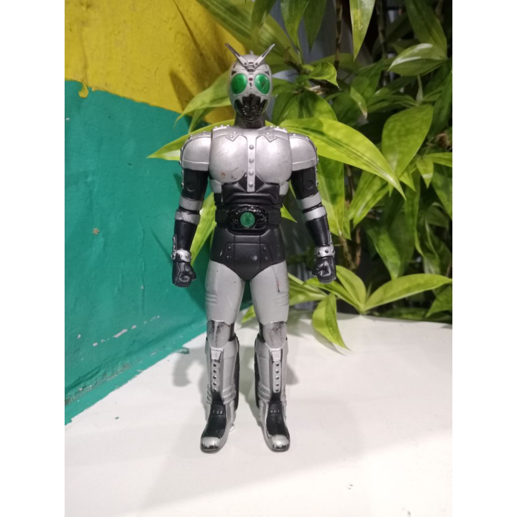 rhs / LRS kamen rider RX BLACK BIO ROBO ( sedow moon) tinggi -+17cm ori bandai